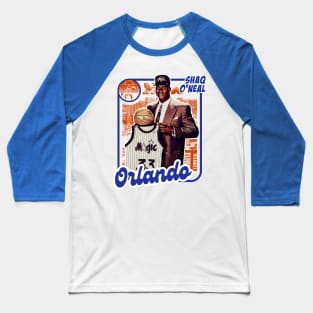 Shaq Oneal // Retro 80s Style Baseball T-Shirt